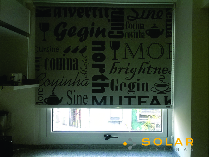 Cortina Roller Impresas | Solar Cortinas