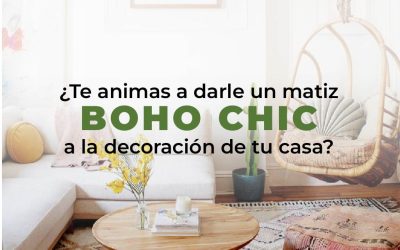 ¿Te animas a darle un matiz boho chic a a la deco de tu casa?